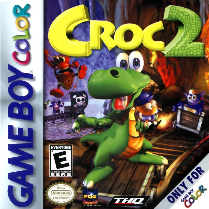 croc 2 para gameboy color 