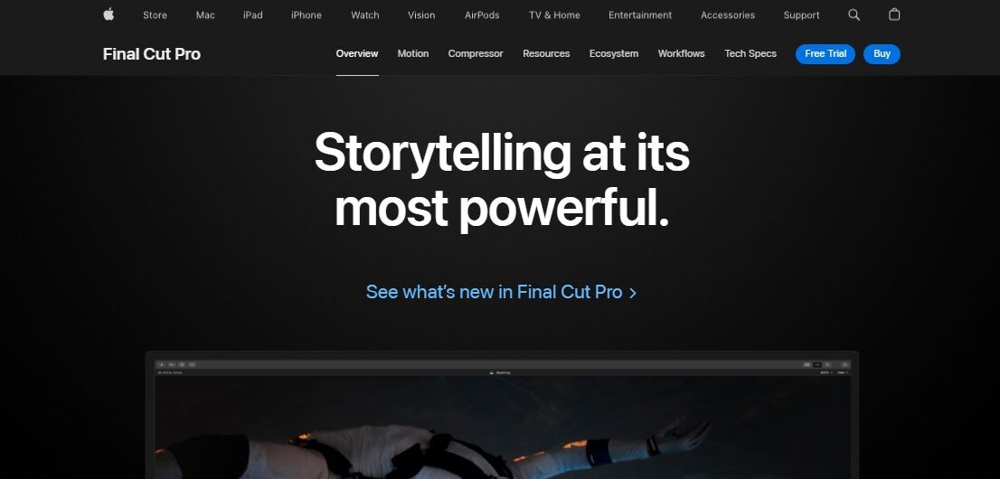 Приложение Final Cut Pro