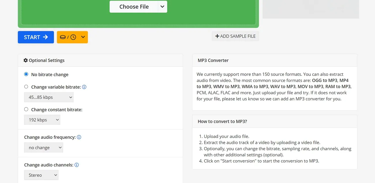 online convert mono to stereo converter