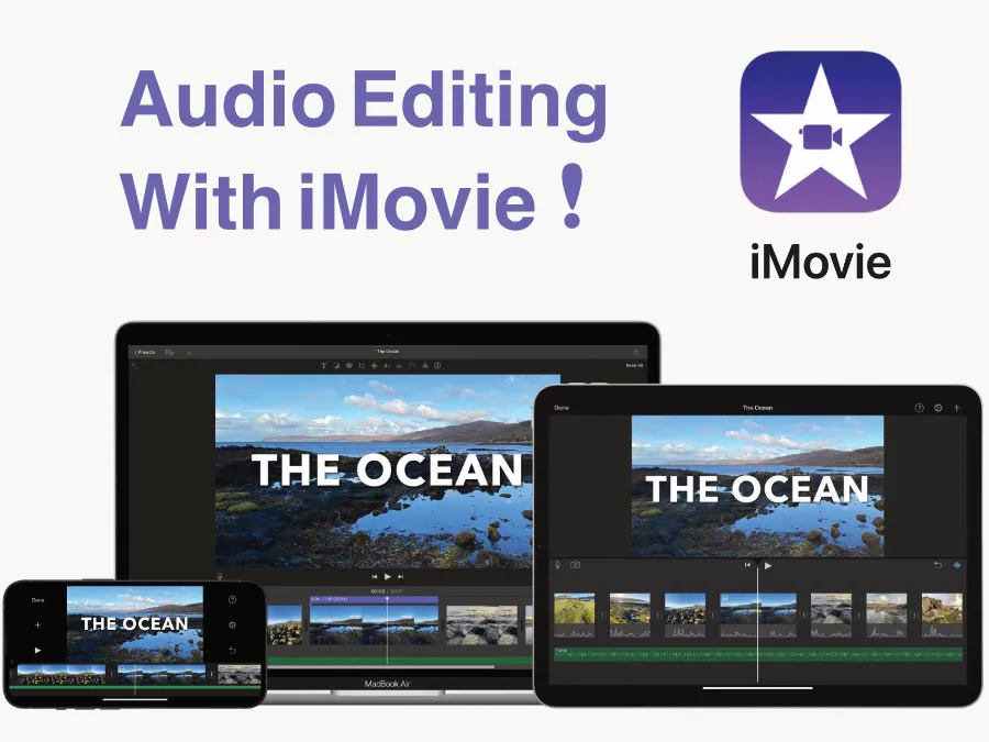 audio editing with imovie