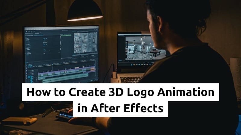 create 3d logo animation in after effects