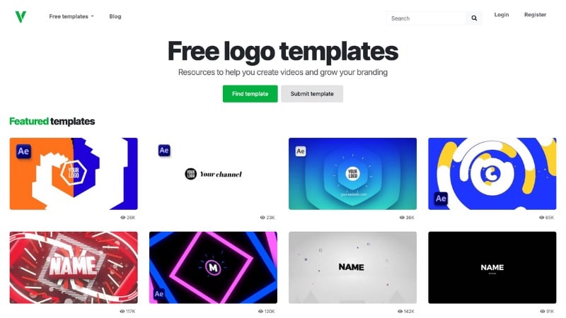 find 3d logo template in velosofy