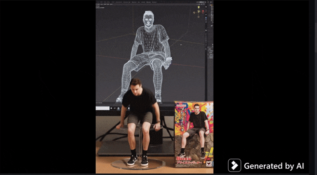 3d picture sculpture video