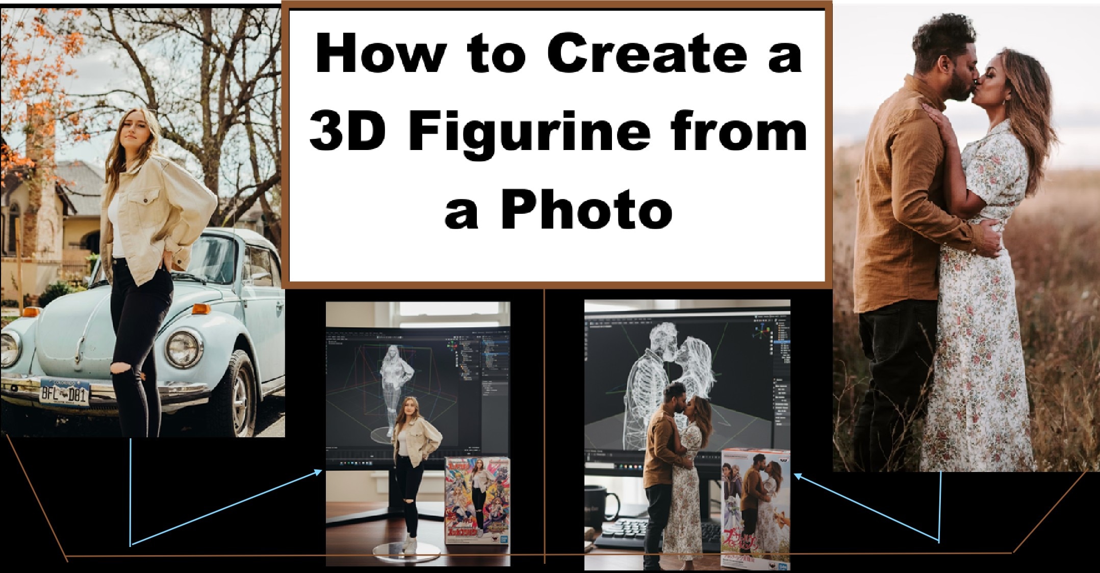 creating a 3d selfie statue