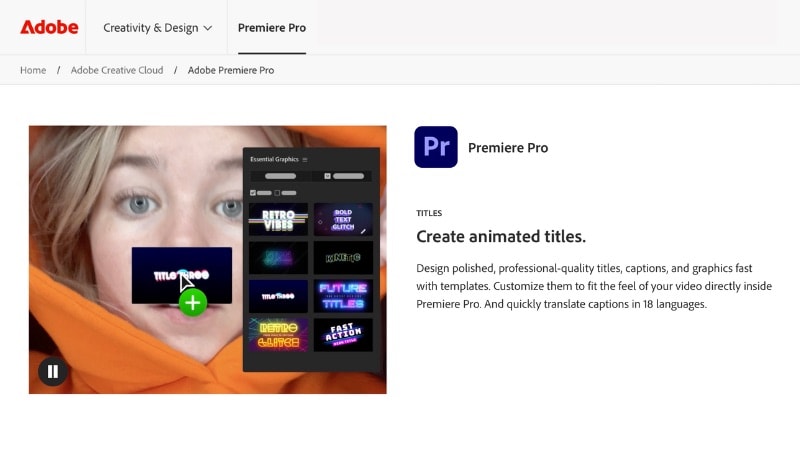 understanding 3d text in premiere pro