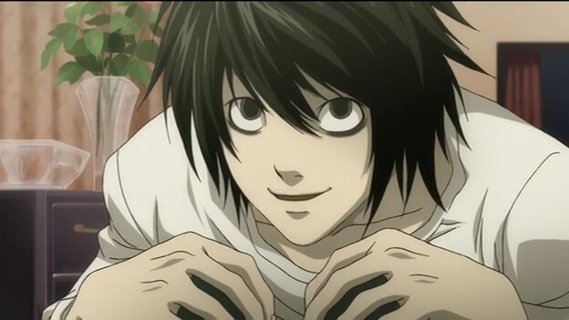 death note male anime character