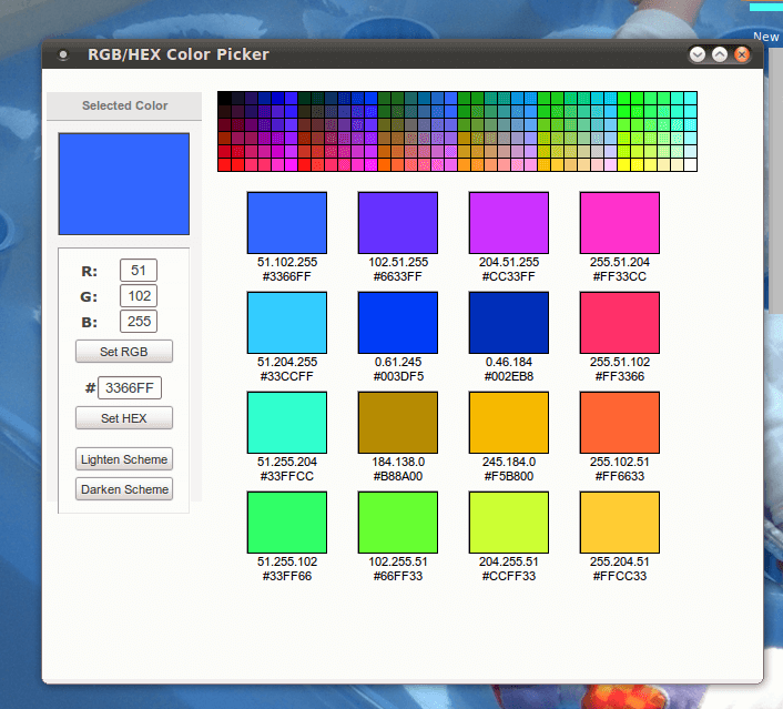 Hexcode Color Picker Silentryte