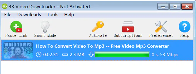 programas para converter youtube para mp3 - 4k video downloader