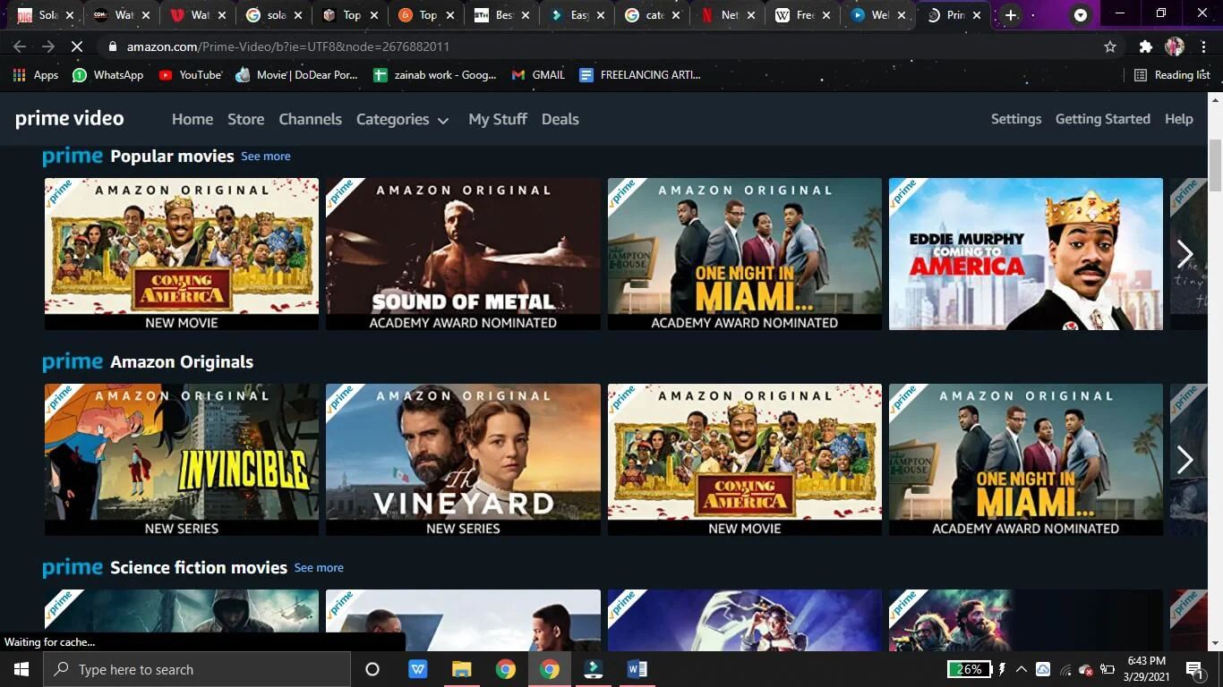 amazon prime video