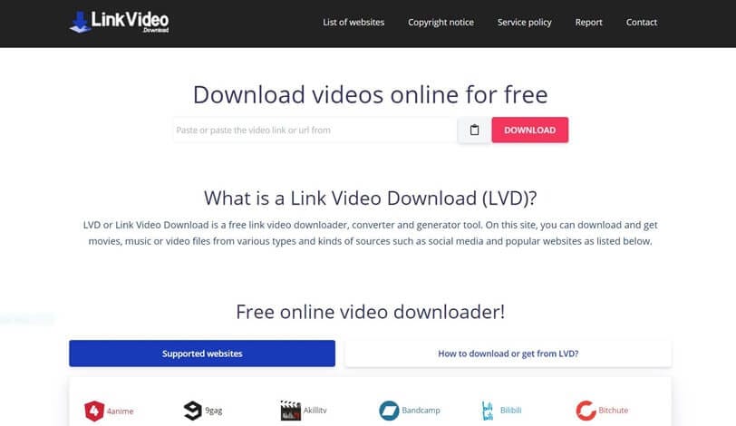 link-video-downloader