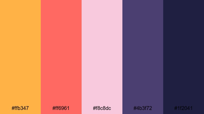 70s pop poster retro color palette with hex codes