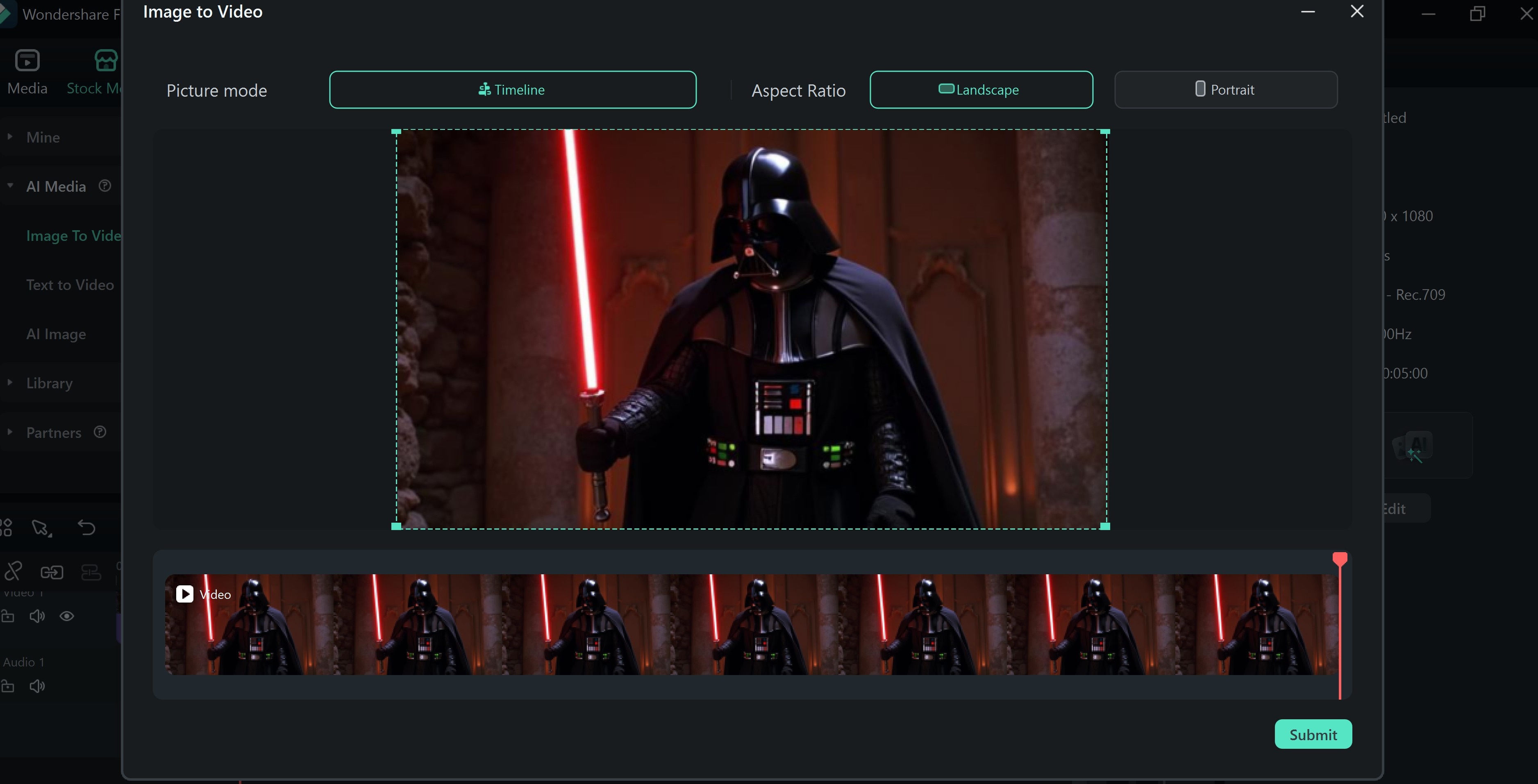 set picture mode