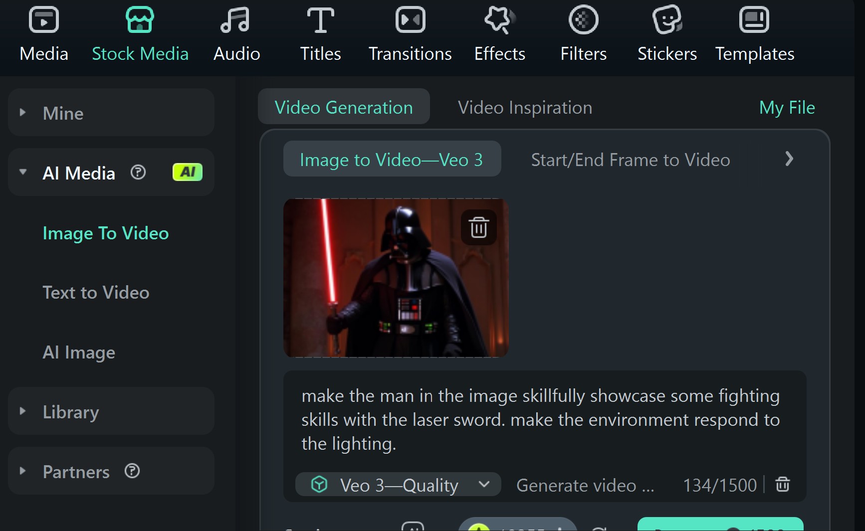 input prompt