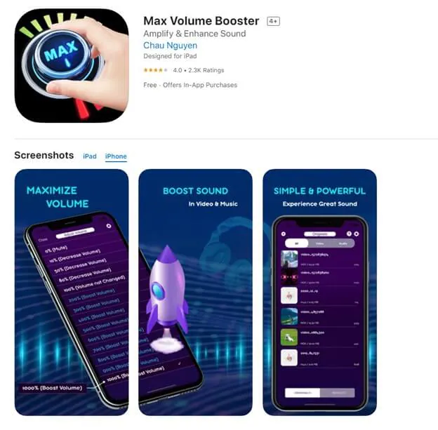 Volume booster - Double Boost – Apps no Google Play