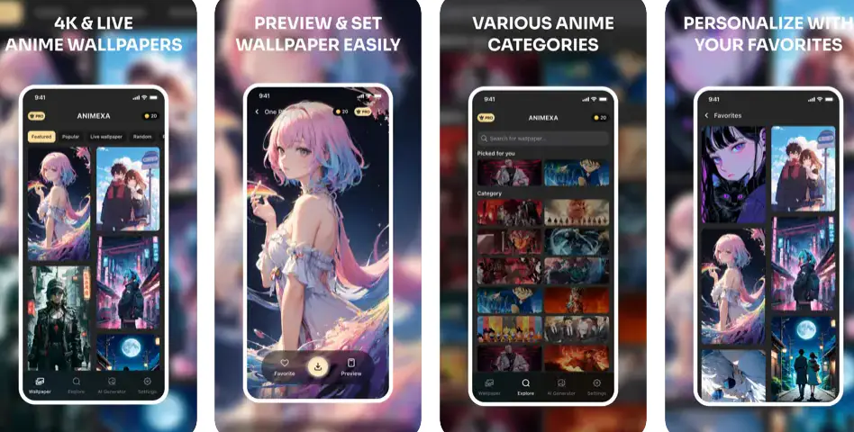 Animexa Anime Wallpaper App