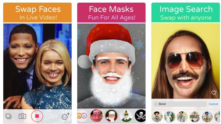 Migliori applicazioni per cambiare faccia su iPhone & Android 