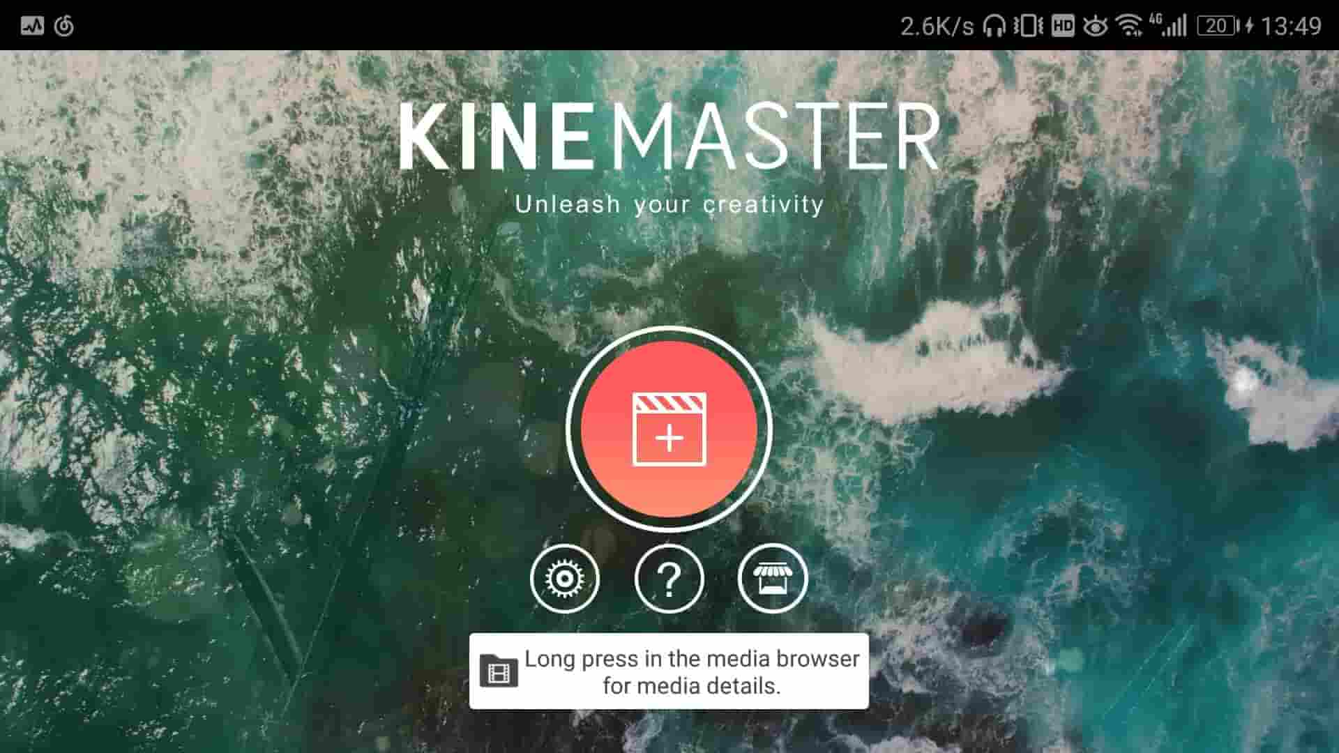 éditeur vidéo facebook KineMaster