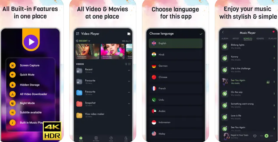 MX Video Player video player for iphone and ipad 