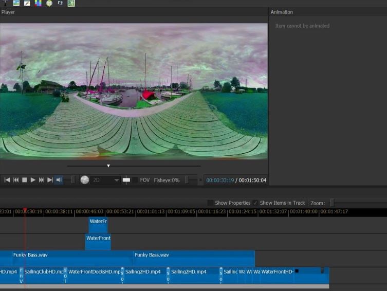 publish 360-degree video