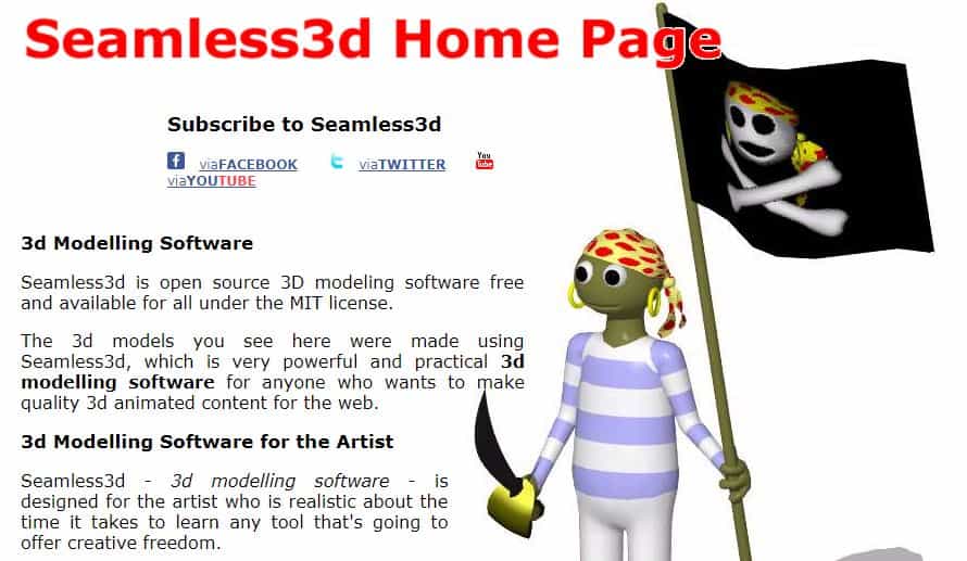 برامج Seamless3d للرسوم المتحركة لنظام تشغيل Windows