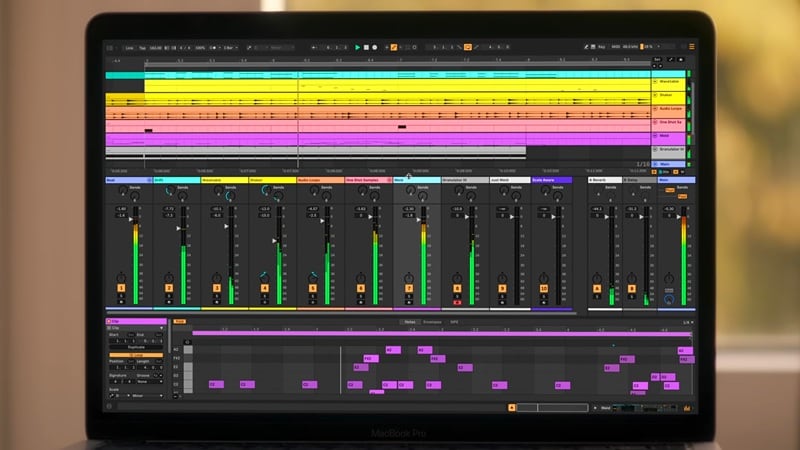 ableton main interface