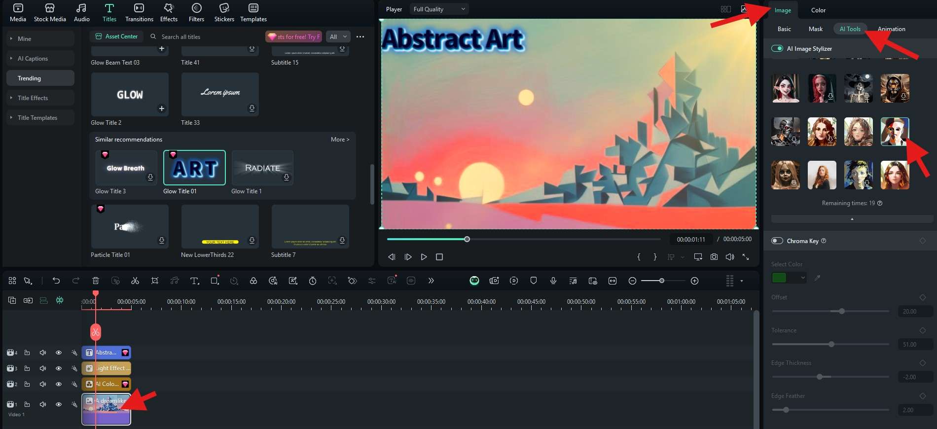 use the ai image stylizer desktop