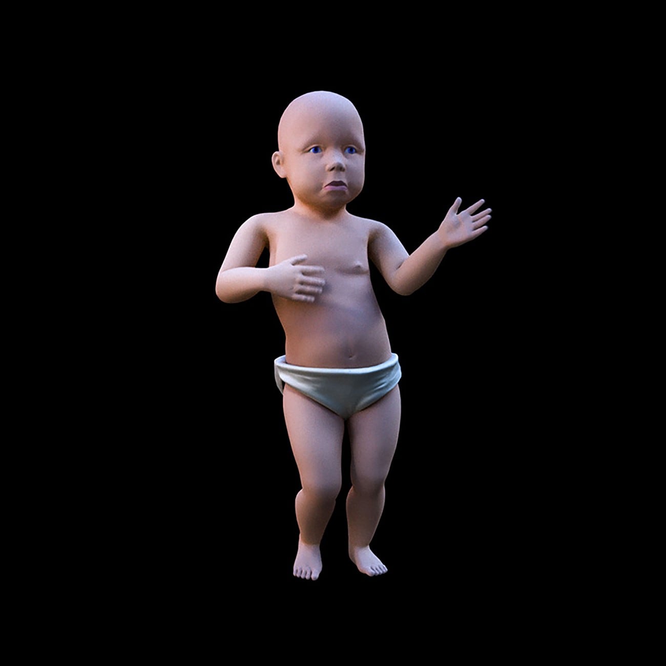 dancing baby abstract art meme