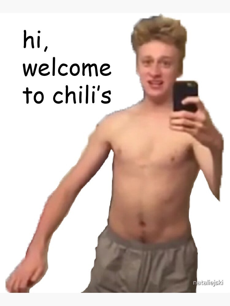 welcome to chilis abstract meme