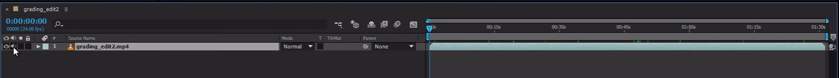 add audio in after effects