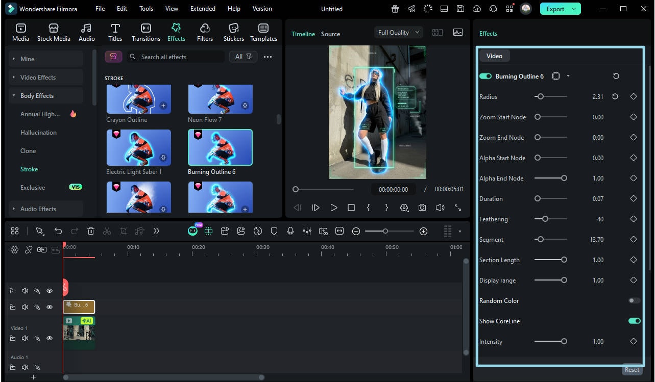 adjust human border settings