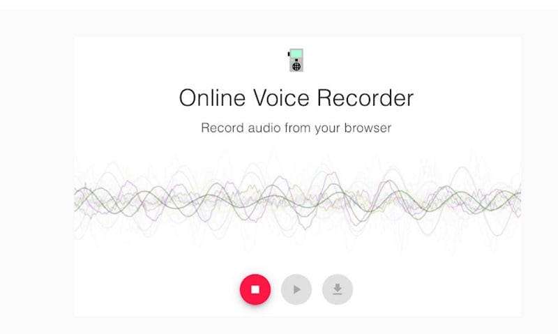añadir grabadora de voz online de chrome