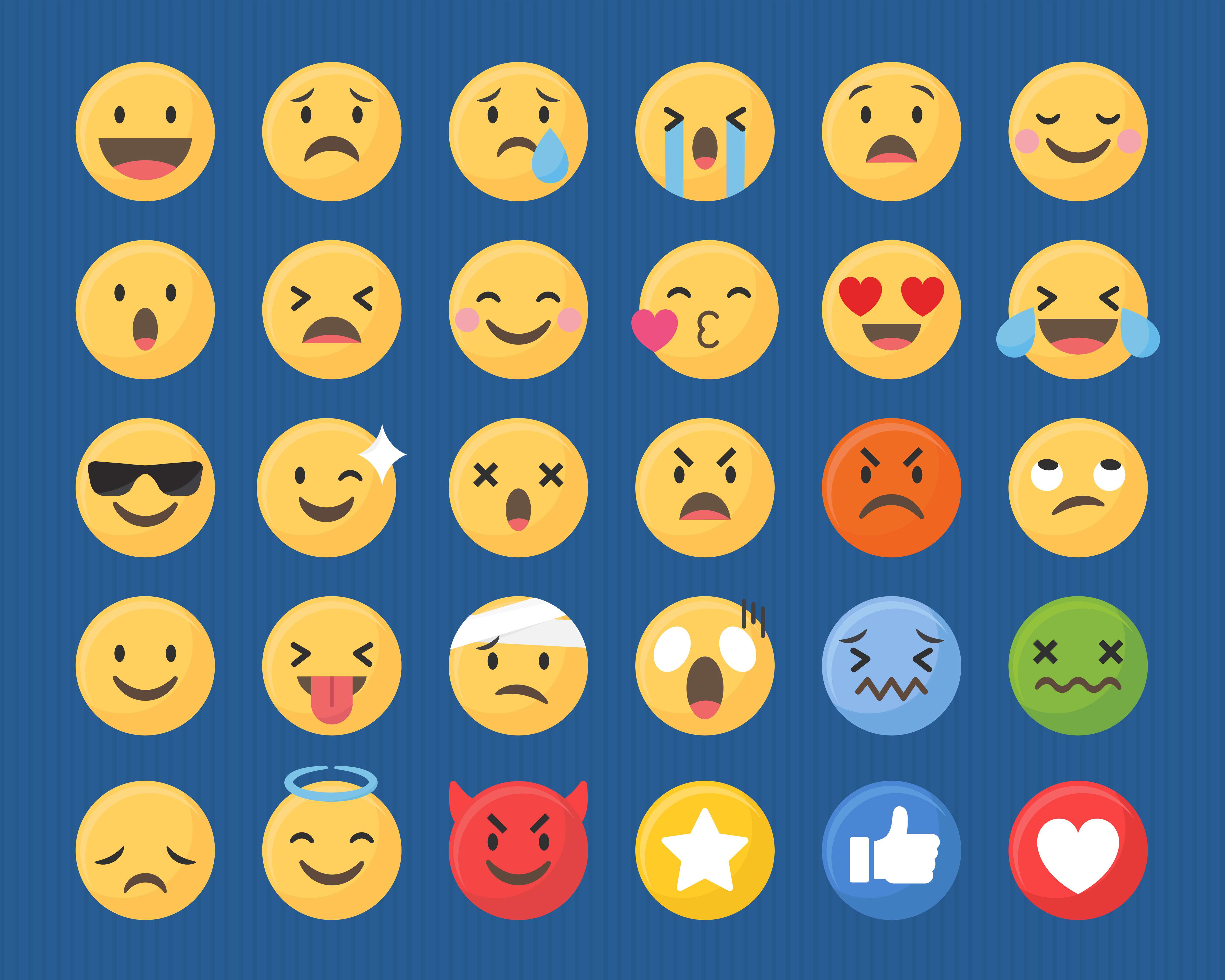 cover image showcasing some popular emojis