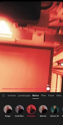 tiktok filter options