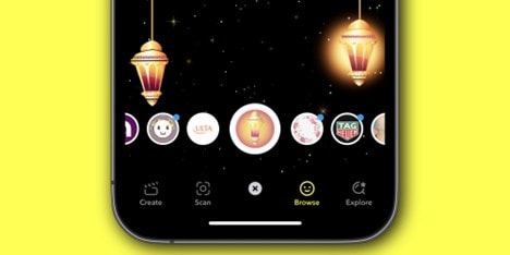 snapchat filter options