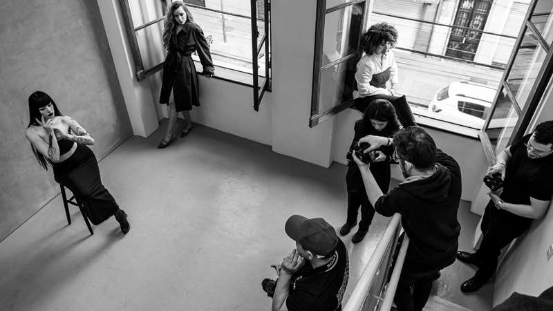 decide the angles during shooting