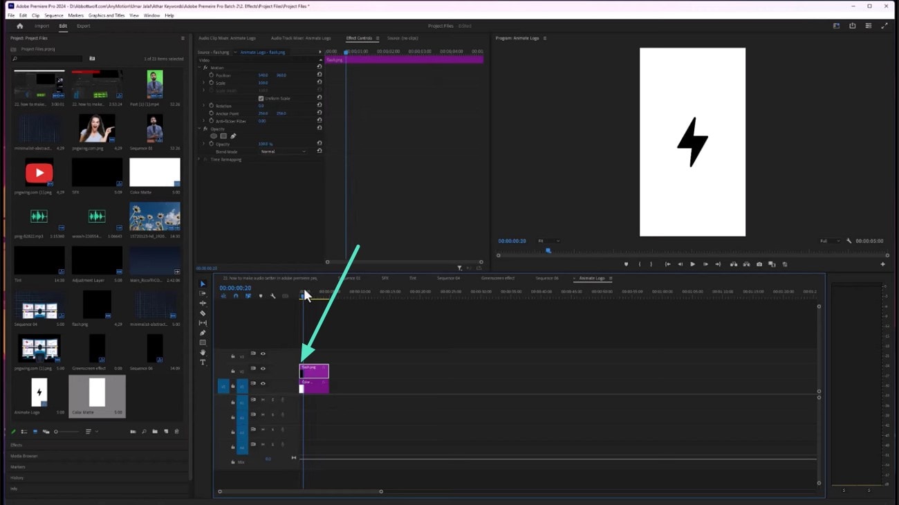 import logo to premiere pro