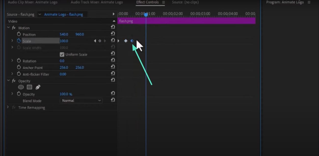 add another key frame