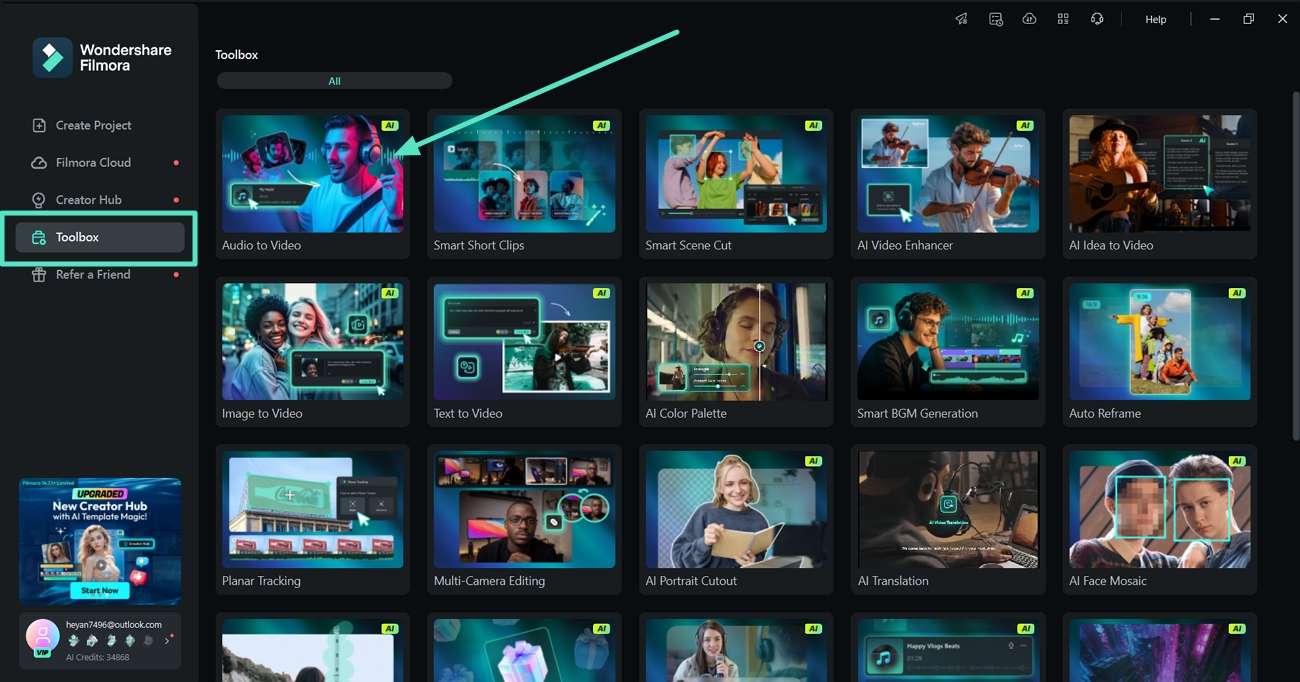 locate audio to video toolbox