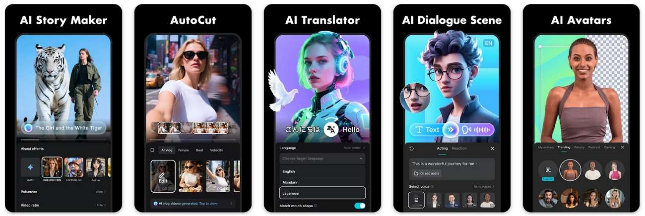 utilize capcut add pictures to audio
