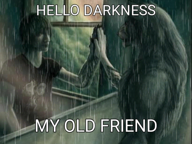 make meme with rain effect
