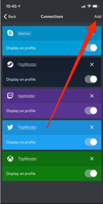 Ajouter Spotify Connect à Discord sur mobile