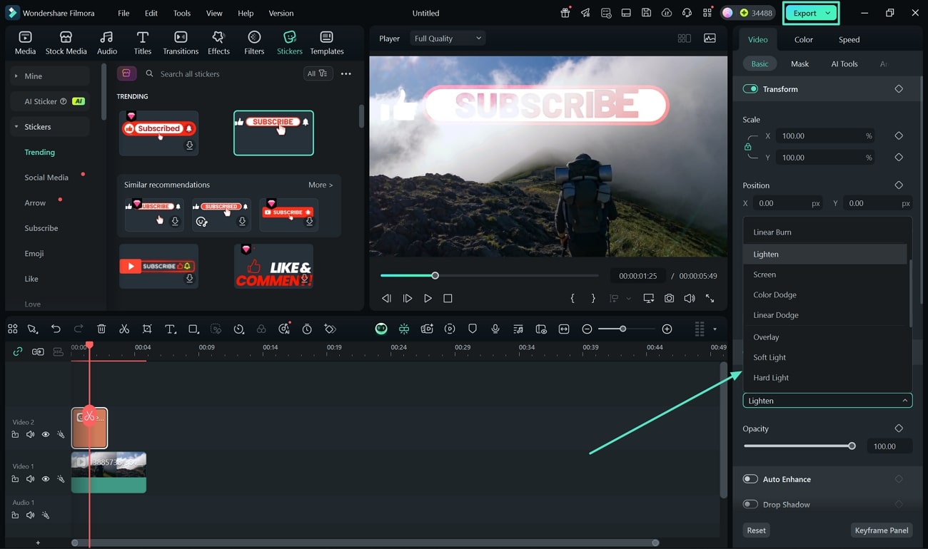 make more edits and export