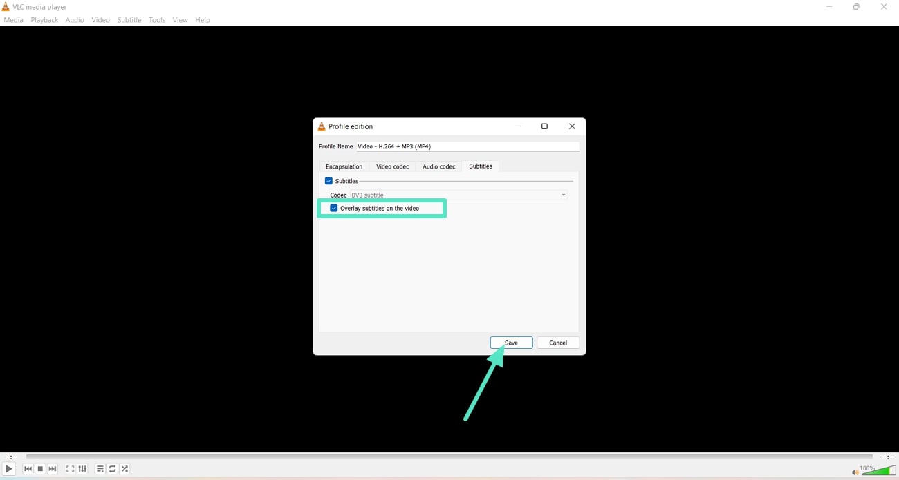 overlay subtitles video vlc
