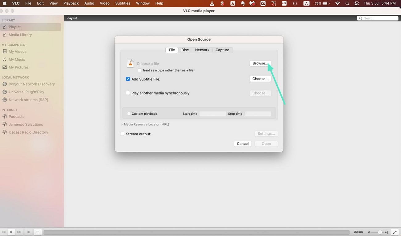 add video file mac