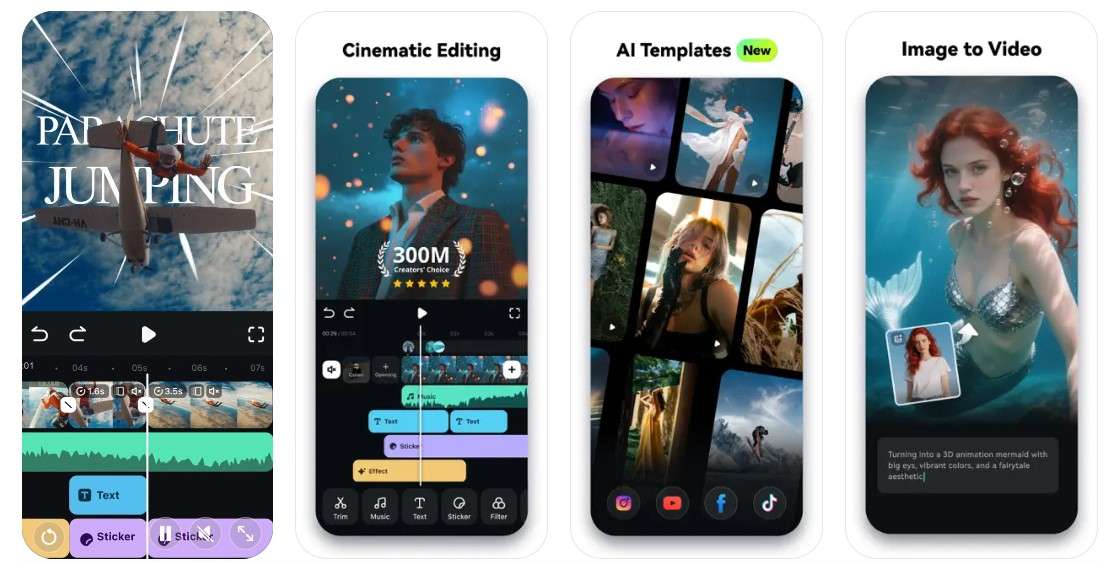 Utiliser les modifications rapides de l'application Filmora