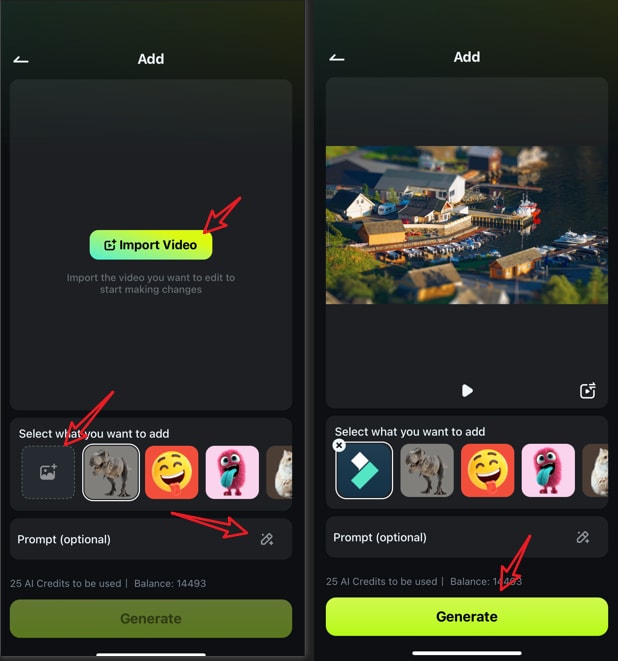 add watermark to instagram videos with ai