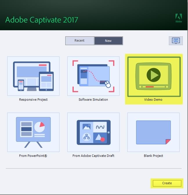  Adobe Captivate Registrazione video 