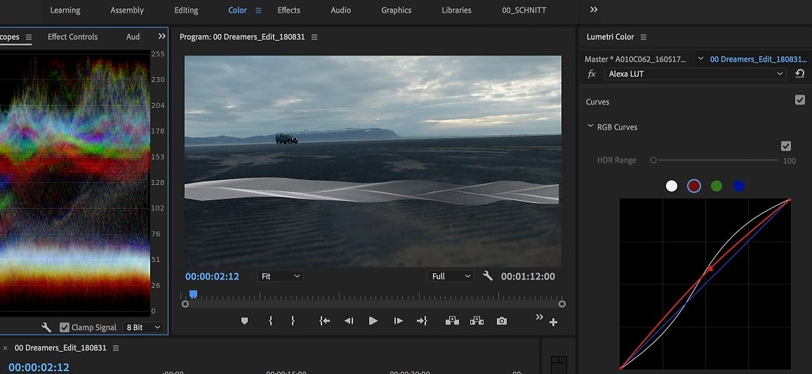 adobe lumetri color