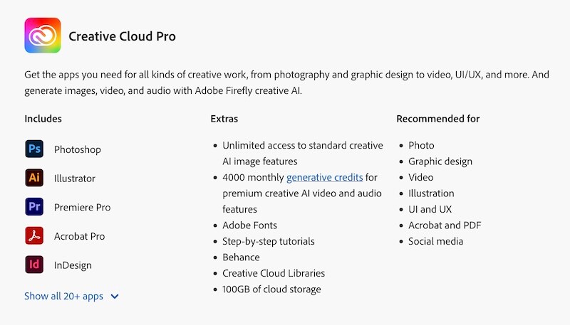 premiere pro with creative cloud