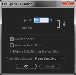 Adobe Reverse speed